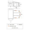 Vango Tuscany Air 400 Elements ProShield Auvent De Caravane