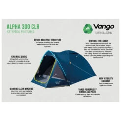 Vango Alpha 300 CLR - Tente 3 Places