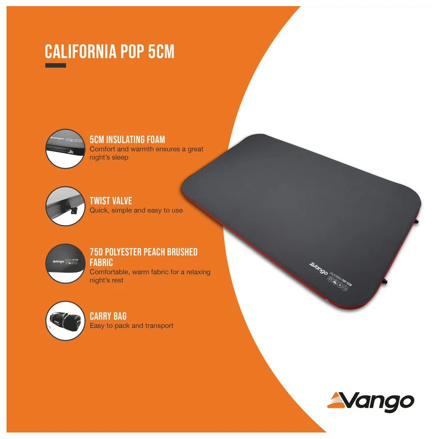 Vango - California Pop - Matelas De Camping 4 Vango - California Pop - Matelas De Camping – Image 2