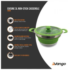 Vango Cuisine Casserole - Popote -Vango Soldes Boutique vango cuisine casserole popote detail 5