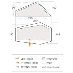 Vango F10 Hydrogen Air - Tente 1 Place 6 Vango F10 Hydrogen Air - Tente 1 Place -Vango Soldes Boutique vango f10 hydrogen air tente 1 place detail 3