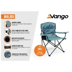 Vango Malibu - Chaise De Camping -Vango Soldes Boutique vango malibu chaise de camping detail 2