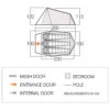 Vango Soul 300 - Tente 3 Places -Vango Soldes Boutique vango soul 300 tente 3 places detail 2