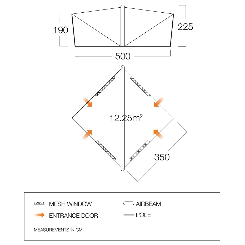 Vango Trigon Airhub - Tente De Groupe 6 Vango Trigon Airhub - Tente De Groupe – Image 4